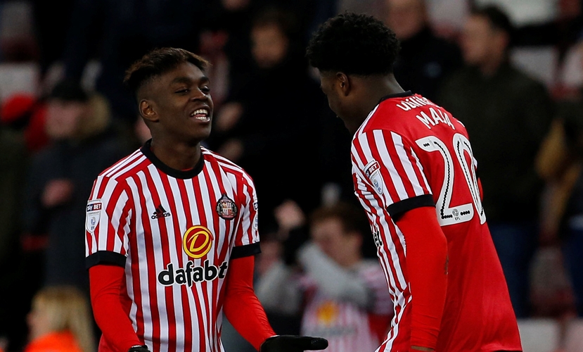 Josh Maja and Joel Asoro image